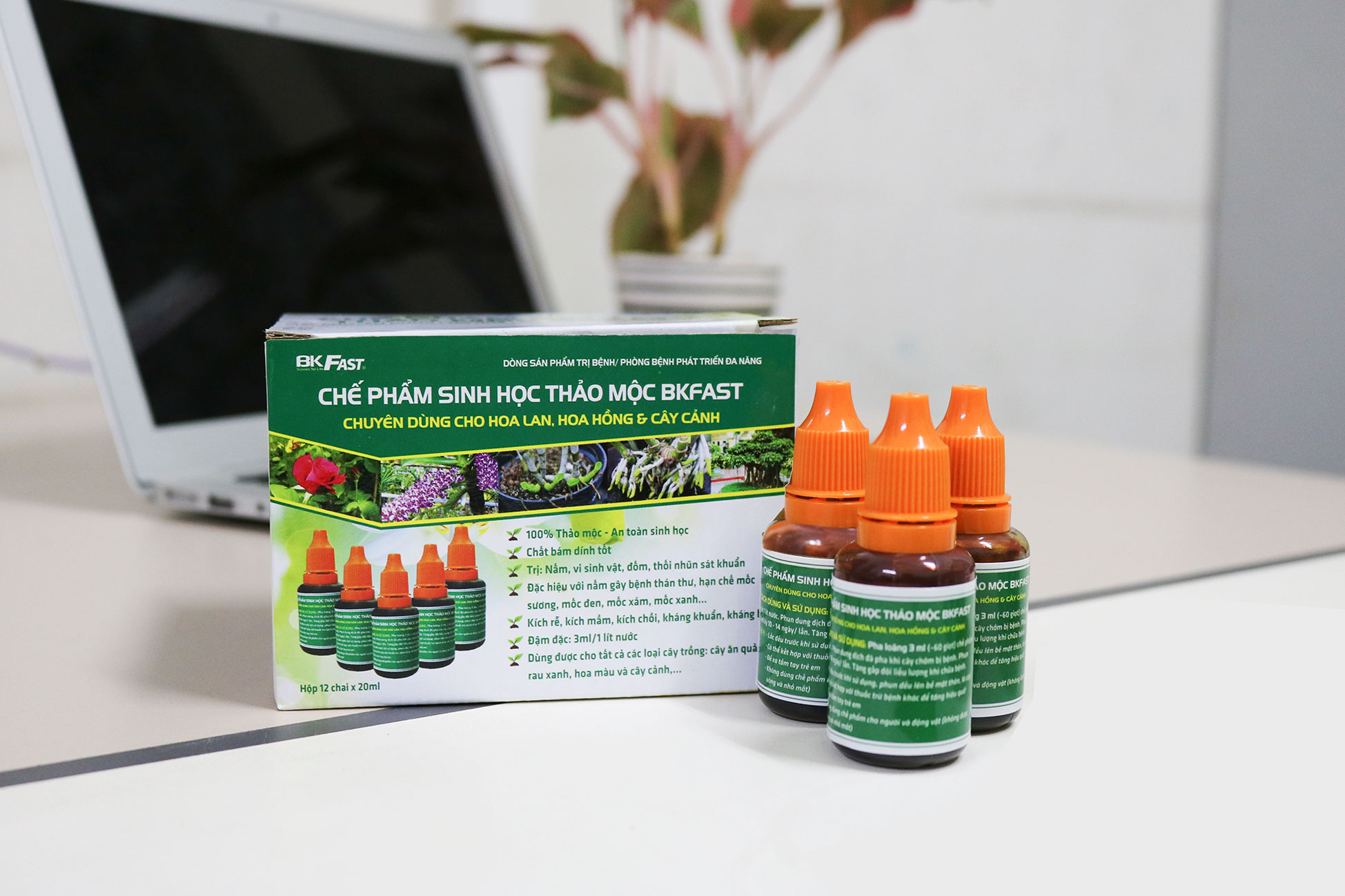 chế phẩm sinh học thảo mộc bkfast